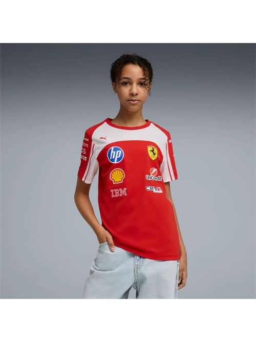 Puma Ferrari t-shirt bambino replica team Ferrari | 71383901SF REPLICA TEE